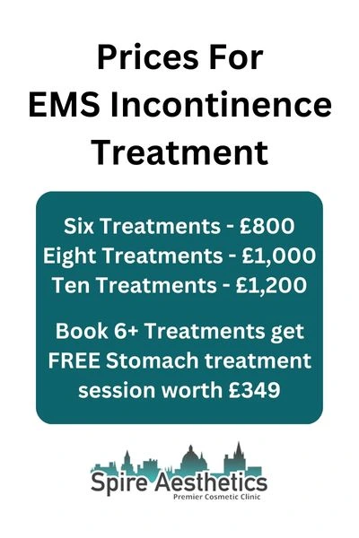 EMS Incontinence Treatment Prices Binley