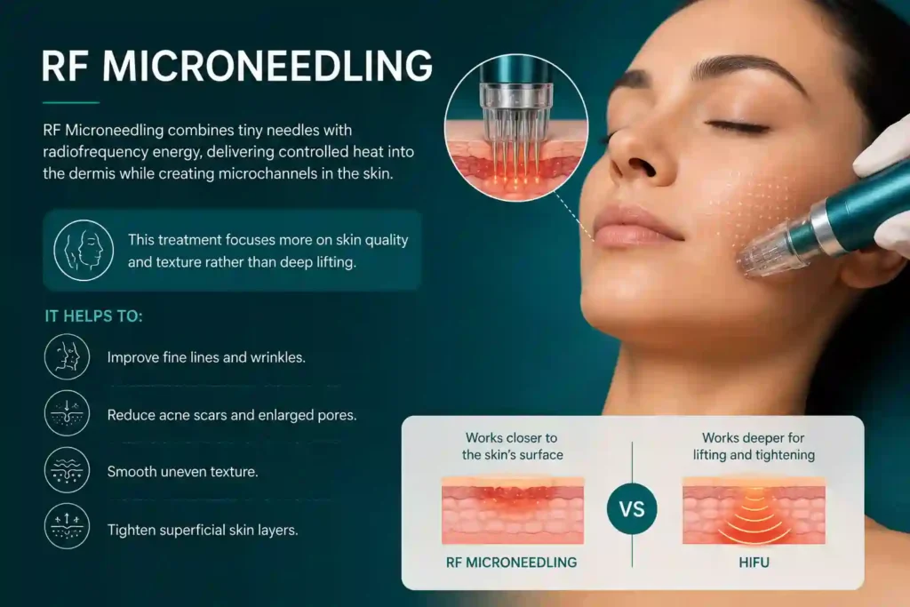 What Does RF Microneedling Do That HIFU Alone Cannot Binley